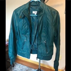 Women’s faux leather jacket